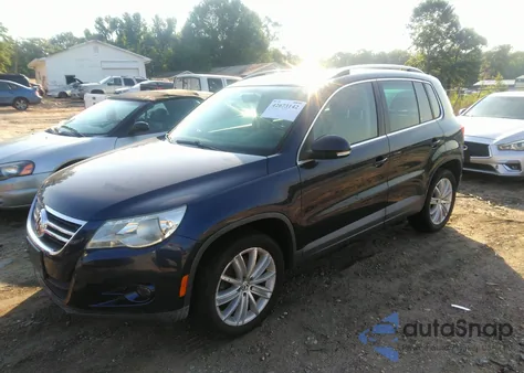 2011 Volkswagen Tiguan Se from USA, damaged, VIN WVGAV7AX5BW512469